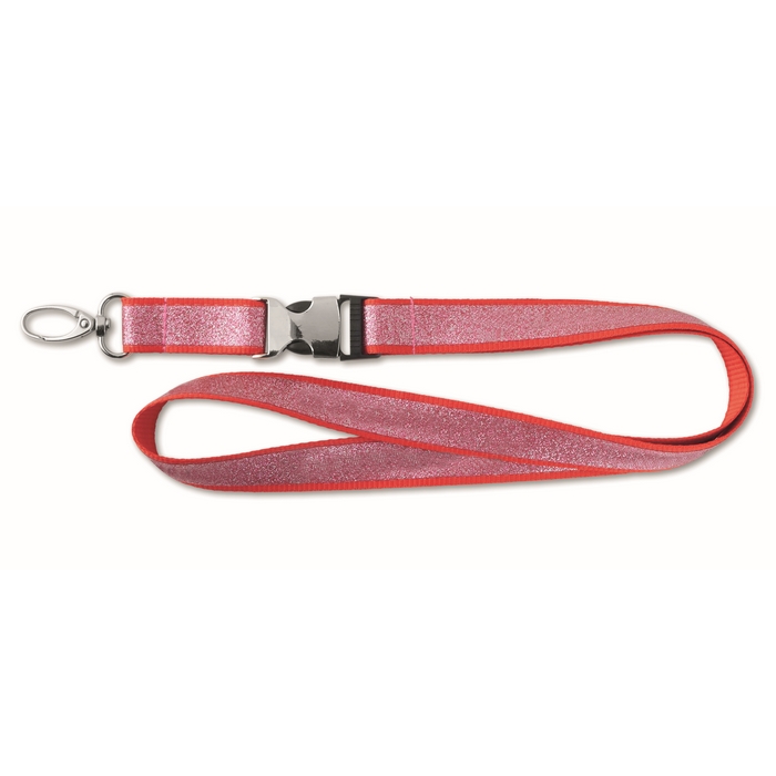 Lanyard personalizado purpurina